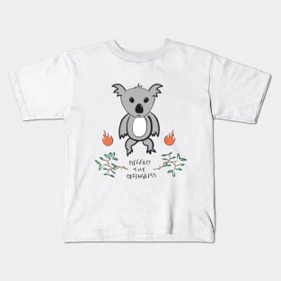 Koala Animal Protection Kids T-Shirt